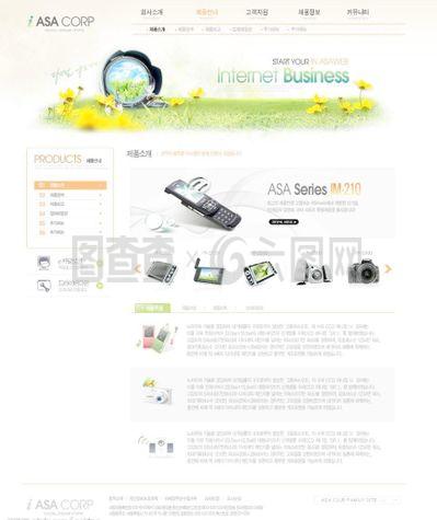 韓國電子科技企業(yè)網站與廣告設計 未來感、創(chuàng)新性與品牌融合的藝術